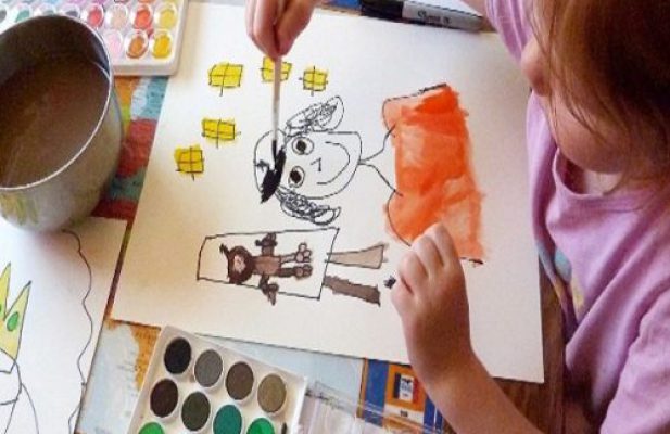 آموزش نقاشی کودک