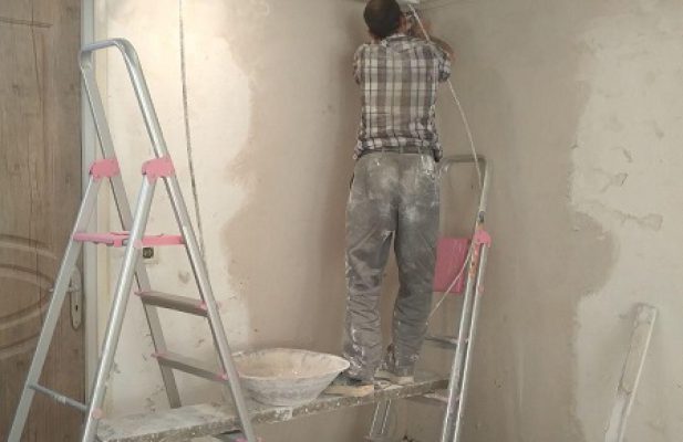 خدمات گچکاری گچبری تخریب پنل گچی وقاب بنایی وکناف