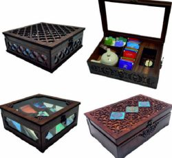 پارسا تولید کننده انواع جعبه چوبی،جعبه شکلات،جعبه چای و دمنوش،جعبه آجیل و…1